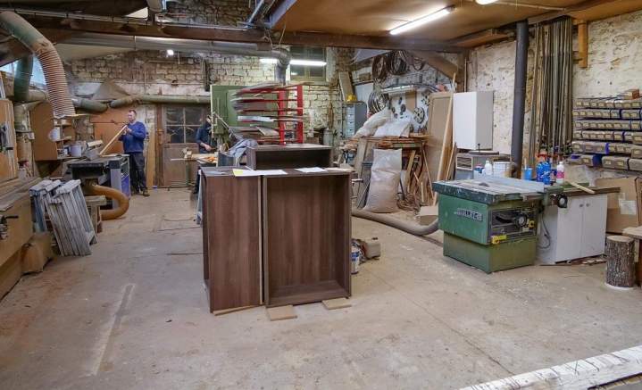 Atelier de création de meubles sur mesure Juziers